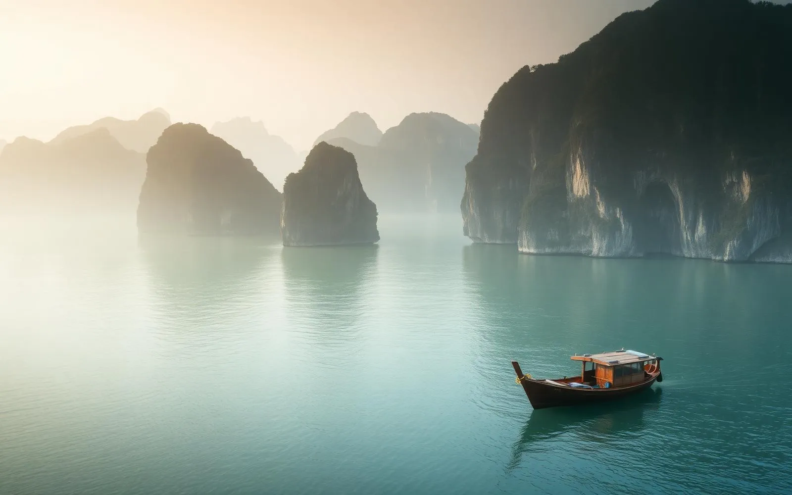 Ha Long-bukten, Norra Vietnam